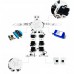 17DOF Humanoid Robot Educational Programming Robot White Assembled Cellphone APP Bluetooth Control