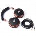 TZT-BL-30 Over Ear Headphones Wired Adjustable Headphones Without Mic w/ 70MM Driver 3.5MM Cable