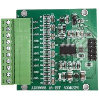 ADS8688 16-Bit 500KSPS Data Acquisition Module Single/Bipolar Input 8-channel SAR/ADC Module