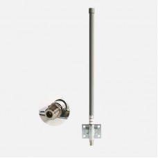 0.6M/2FT 1090MHz ADS-B Outdoor Omnidirectional Antenna 6DBi Fiberglass For FlightAware Piawarehan