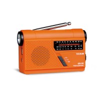 TECSUN GR-99 Emergency Crank Radio DSP Radio FM MW SW For Emergency Charging And Lighting Outdoors