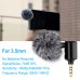 PU616B Condenser Microphone Type-C Jack Single Directional Adjustable Microphone For Mobile Phone