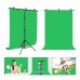 PU5204G 1x2M T-Shaped Photography Background Stand Kit Backdrop Stand Kit w/ Clips For Photo Studio