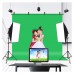 PU5205G 2x2M T-Shaped Photography Background Stand Kit Backdrop Stand Kit w/ Clips For Photo Studio
