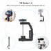 PU3065B Large C Clamp Camera Clamp Mount With 1/4 Inch Screw For DSLR Cameras Tripod Photography