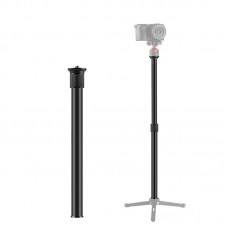 PU3066B 33-60CM//13-23.6" Camera Monopod Telescopic Central Shaft Extension Rod For 3Axis Stabilizer