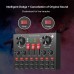 PU610B PULUZ Sound Card Mixer Recording Mixer For Mobile Phone Computer Bluetooth Anchor Live K Song