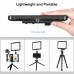 PU4116 Mini LED Video Light Dimmable LED Fill Light 116 LEDs 12W 3300-5600K With Remote Control