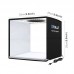 PKT3101B 9.8" Puluz Photo Light Box Foldable Shooting Tent Shadowless Light w/ 12-Color Backdrops