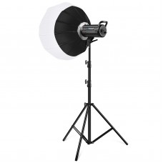 PKT3103 Softbox Lighting PULUZ 150W LED Video Light 5600K + 2.8M Light Holder + 65CM Lantern Softbox