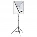 PU5071 50x70CM Softbox Lighting Kit With 4PCS E27 Bulbs 1.6M Light Stand For Photo Studio Equipment