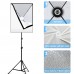 PU5071 50x70CM Softbox Lighting Kit With 4PCS E27 Bulbs 1.6M Light Stand For Photo Studio Equipment