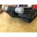 Tracked Robot Tank Chassis Shock Absorption Suspension Assembled DIY Toy Car 3D Printing w/ Motors