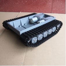 Assembled RC Tank Chassis Tracked Chassis DIY Climbing Car 3D Printing Load 3KG With Motors 280