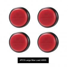 4pcs DAC Laptop Anti-shock HiFi Absorber 40kg Load Silica Gel Foot Nail Feet Pads Absorption Shock Pad-Red