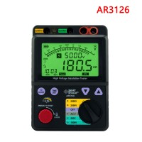 AR3126 Insulation Tester 500~5000V Megohmmeter Digital Insulation Resistance Tester With USB Port