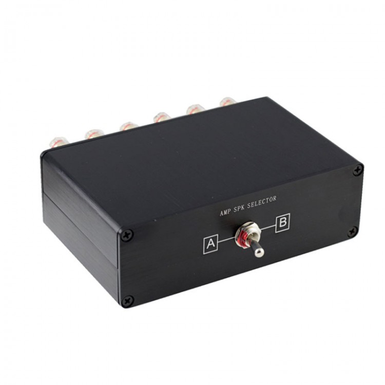 Amplifier Switch Speaker Switch AMP SPK SELECTOR 2 IN 1 OUT Or 1 IN 2