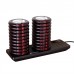 RETEKESS TD163 Restaurant Pager Restaurant Paging System w/ 20 Coaster Pagers Dual Charging Base