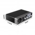 TEYUN Q-22 Sound Card 24-Bit/192KHz Professional Microphone External Sound Card For K Song Dubbing