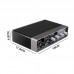 TEYUN Q-22 Sound Card 24-Bit/192KHz Professional Microphone External Sound Card For K Song Dubbing