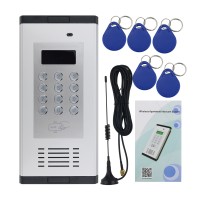 K6 Wireless Intercom System Security 2G Audio Intercom Gate Door Entry Access Control RFID  