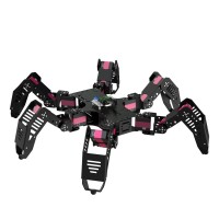 18DOF Spider Hexapod Robot Kit Spider Robot Unassembled Frame With Servos For Raspberry Pi 4B