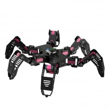 18DOF Spider Hexapod Robot Spider Robot Unassembled Frame w/ Servos Controller Joystick Bluetooth