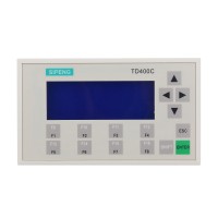 TD400C Text Display Screen Panel HMI 6AV6 640-0AA00-0AX0 99% New For Siemens SIMATIC S7-200 PLC