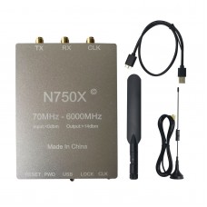 N750X USRP SDR Software Defined Radio 70MHz-6000MHz CNC Shell AD9364 Board Replacement For B200MINI