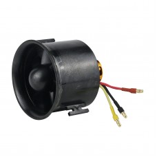 QF2827-2300KV 70MM Ducted Fan Motor 6-Blade EDF Motor Airplane Motor Set For RC Model Aircraft Drone