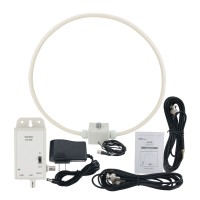 GA400 Rotating Medium Wave AM/FM Short-wave SDR Loop Antenna Radio Active Receive Antenna Loop 100K-200MHz Outdoor