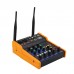 TKL R2 4-Channel USB Sound Mixer Console Mini Bluetooth Audio Mixer With Wireless Microphones