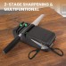 Electric Knife Sharpener  Multifunctional Knives Scissors Sharpening Machine with 5 Bevel Groove Pure Copper Motor Overheat Protection 