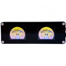 Dual Channel Spectrum Display Car Rhythm Atmosphere Virtual VU Meter DIY Hifi Audio Input Buffer Isolation