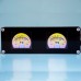 Dual Channel Spectrum Display Car Rhythm Atmosphere Virtual VU Meter DIY Hifi Audio Input Buffer Isolation