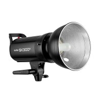 Godox SK300II/220V Photo Strobe Light Monolight Studio Flash Built-In Godox 2.4G Wireless X System