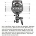 Godox DS300/110V Studio Flash Light Studio Strobe Monolight For E-Commerce Product Photography