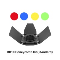 Godox BD-10 Barn Door + Honeycomb Grid + 4 Color Filter For Godox AD300Pro Outdoor Flash Strobe