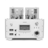 Line Magnetic LM-219IA Plus Integrated Tube Power Amplifier 300B Push 845 Class A 24W*2 Swtich Preamplifier Mode Silver