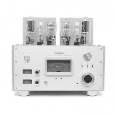 Line Magnetic LM-219IA Plus Integrated Tube Power Amplifier 300B Push 845 Class A 24W*2 Swtich Preamplifier Mode Silver