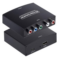 NK-P60 HD Video Converter YPbPr To HDMI Converter Component To HDMI Converter Supports 4K Video