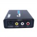 H28 HDMI Video Converter AV + S-VIDEO To HDMI Converter For DVD Set-Top Box HD Player Game Console