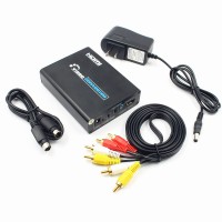 H28 HDMI Video Converter AV + S-VIDEO To HDMI Converter For DVD Set-Top Box HD Player Game Console