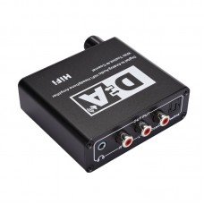  NK-C6 DAC Decoder Digital To Analog Audio Hifi Headphone Amplifier w/ Interface For Toslink Coaxial