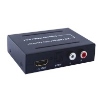 NK-A20 HDMI Audio Splitter HD 18Gbps Audio Extractor Supports 4K60Hz 4:4:4 Perfect For TV Projector