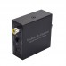 NK-Q7 DAC Digital Audio Converter 2-Way Optical Audio Converter Compact Size For Toslink Coaxial