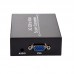 NK-F002 SDI To VGA Adapter 3G SDI To VGA Scaler Converter Supports 3G Signal Transmission 100 Meters