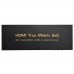 NK-H62 HDMI Matrix Switch 6 In 2 Out 1080P HDMI True Matrix 6x2 4K/Audio EDID/ARC/Audio Extractor