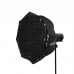 Godox AD-S60S 60CM/23.6" Silver Softbox w/ Honeycomb Grid Godox Mount For AD300Pro AD400Pro Flash