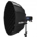 Godox AD-S65S 25.6" Silver Softbox w/ Honeycomb Grid Godox Mount For AD300Pro AD400Pro Flash Strobe